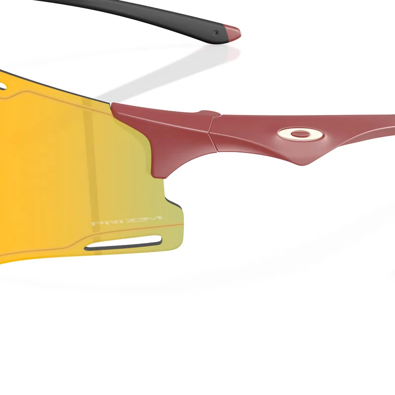 Occhiali Oakley Cybr Zero - Matte iron red Prizm 24k