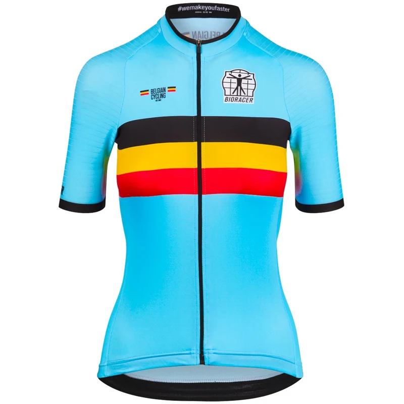 Maglia donna Bioracer Nazionale Belga 2025 Icon Classic