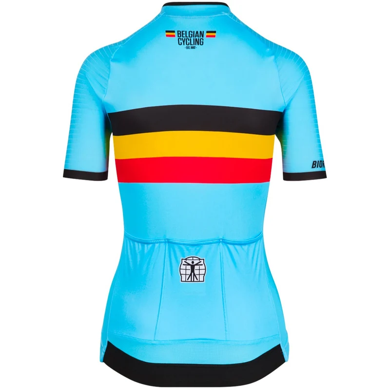 Maglia donna Bioracer Nazionale Belga 2025 Icon Classic