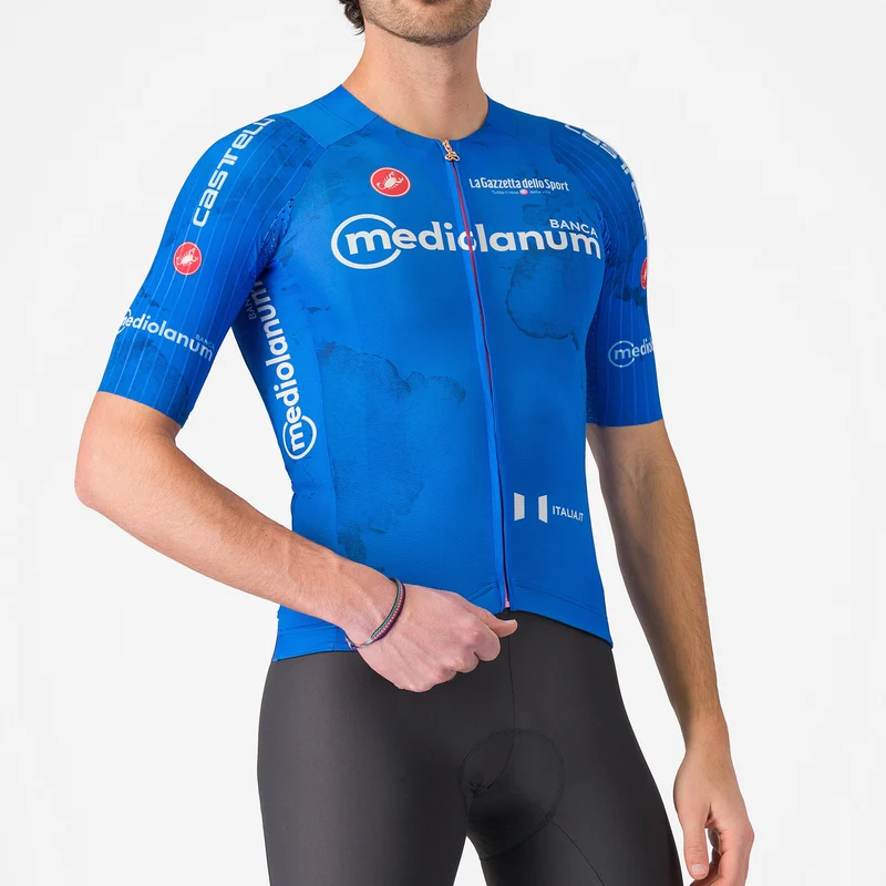 Maglia Azzurra Giro d'Italia 2025 Race 8S