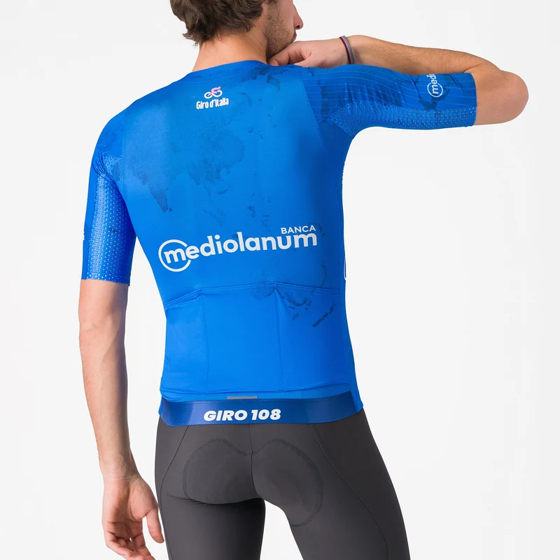 Maglia Azzurra Giro d'Italia 2025 Race 8S