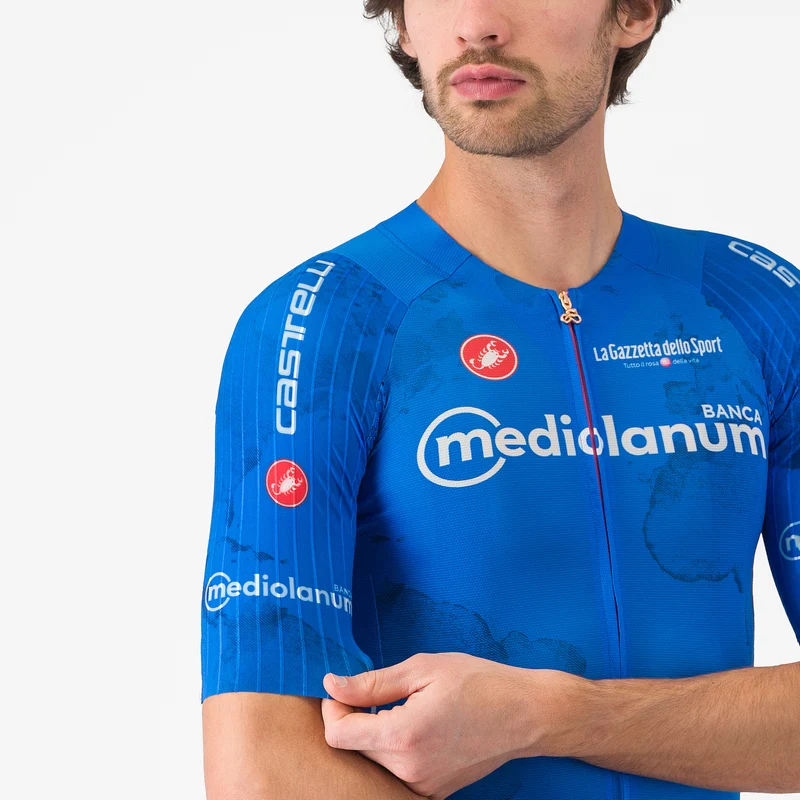 Maglia Azzurra Giro d'Italia 2025 Race 8S