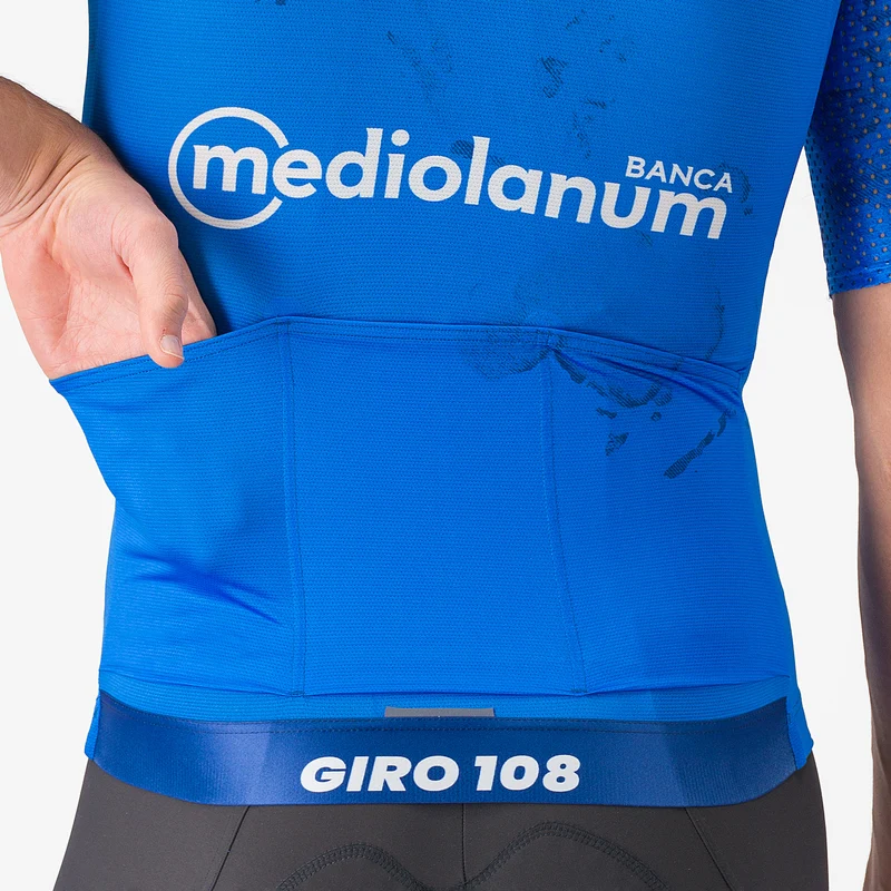 Maglia Azzurra Giro d'Italia 2025 Race 8S