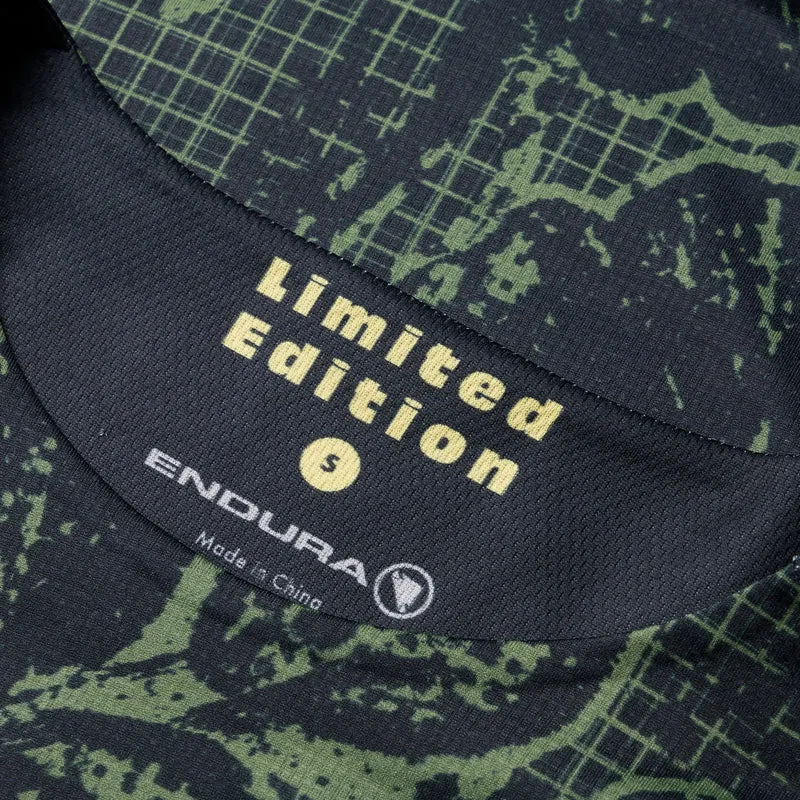 Maglia maniche lunghe donna Endura LTD PRINTED - Verde