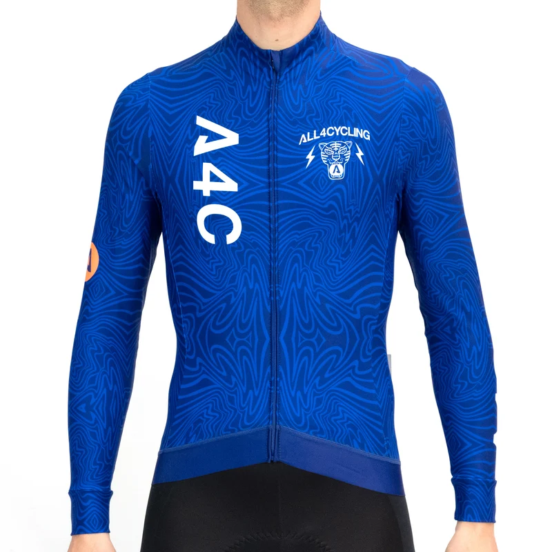 Maglia maniche lunghe All4cycling Team - The Tiger