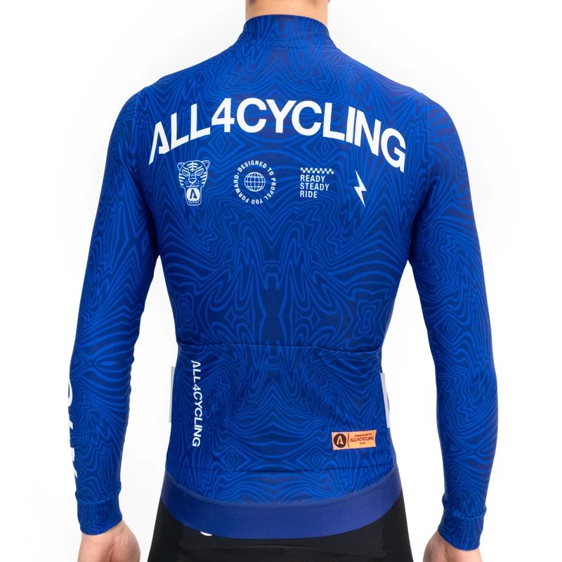 Maglia maniche lunghe All4cycling Team - The Tiger
