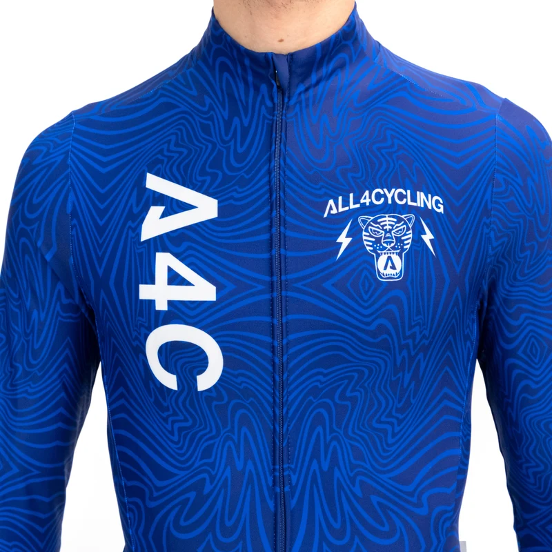 Maglia maniche lunghe All4cycling Team - The Tiger