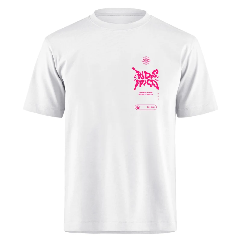 T-shirt Ride Wild - Bianco