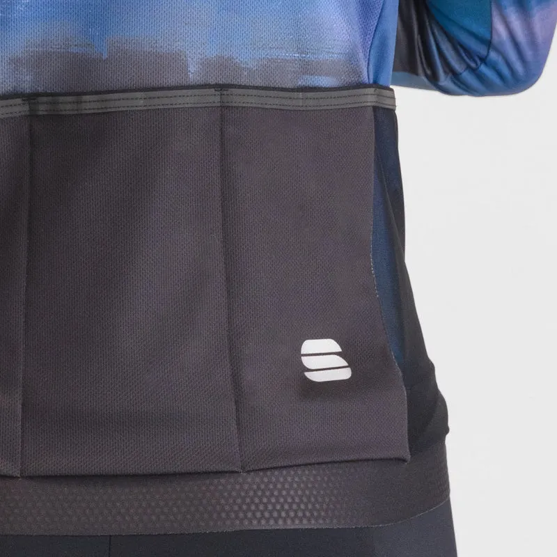 Maglia maniche lunghe donna Sportful Flow Supergiara - Blu rosa