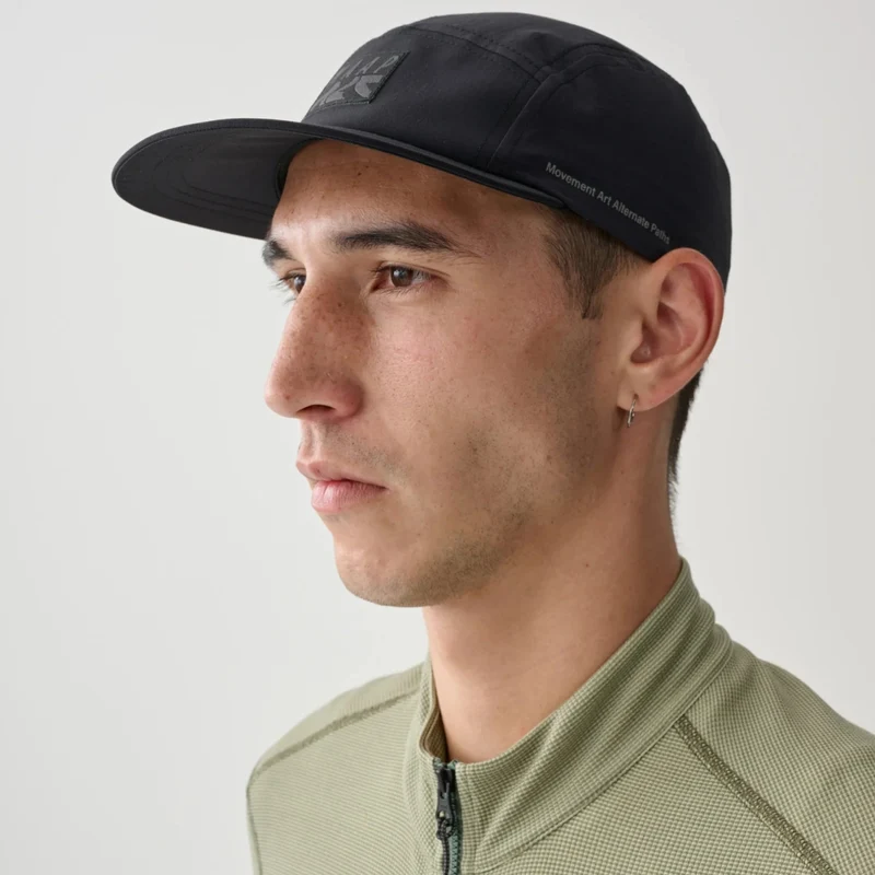 Cappellino Maap Alt_Road 5 Panel - Nero