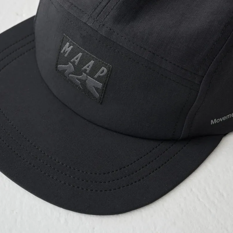 Cappellino Maap Alt_Road 5 Panel - Nero