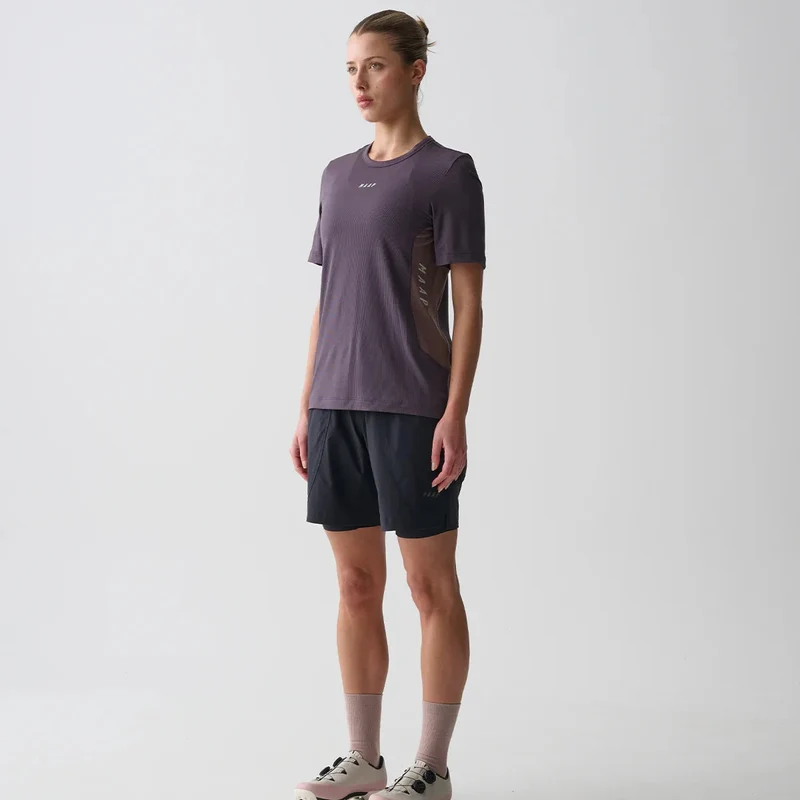 Pantaloncini mtb donna Maap Alt_Road Overshorts - Nero