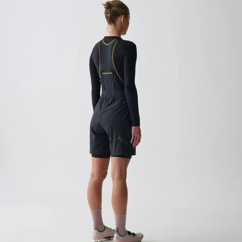 Pantaloncini mtb donna Maap Alt_Road Overshorts - Nero