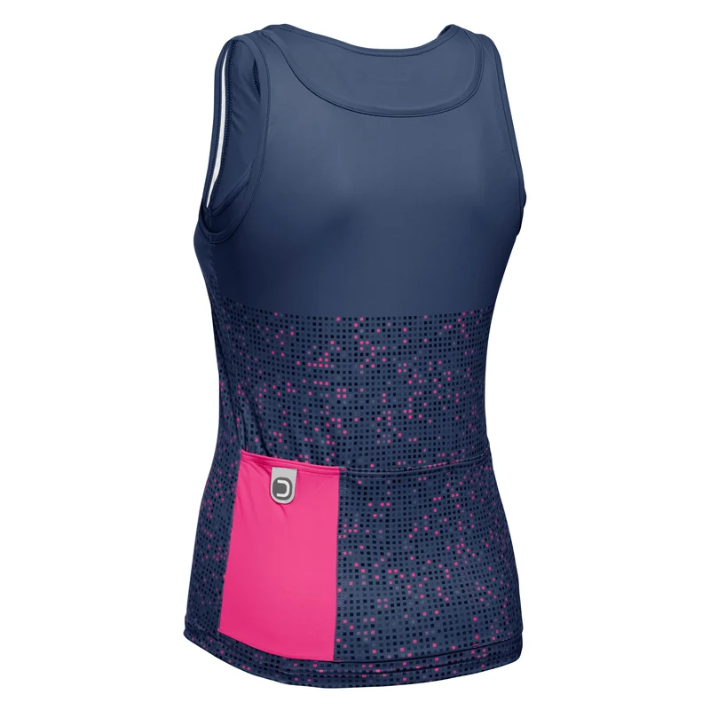 Top donna Dotout Flash - Blu scuro