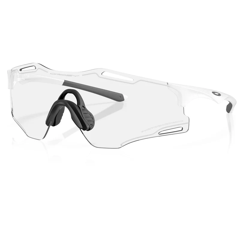 Occhiali Oakley Cybr Zero - Matt white iridium photochromic