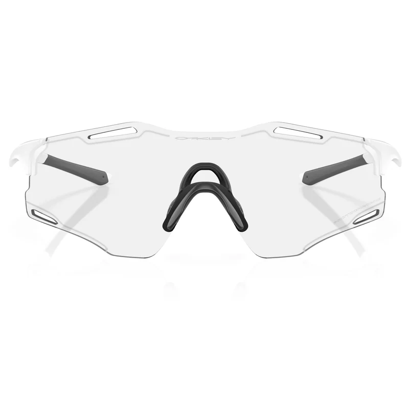 Occhiali Oakley Cybr Zero - Matt white iridium photochromic