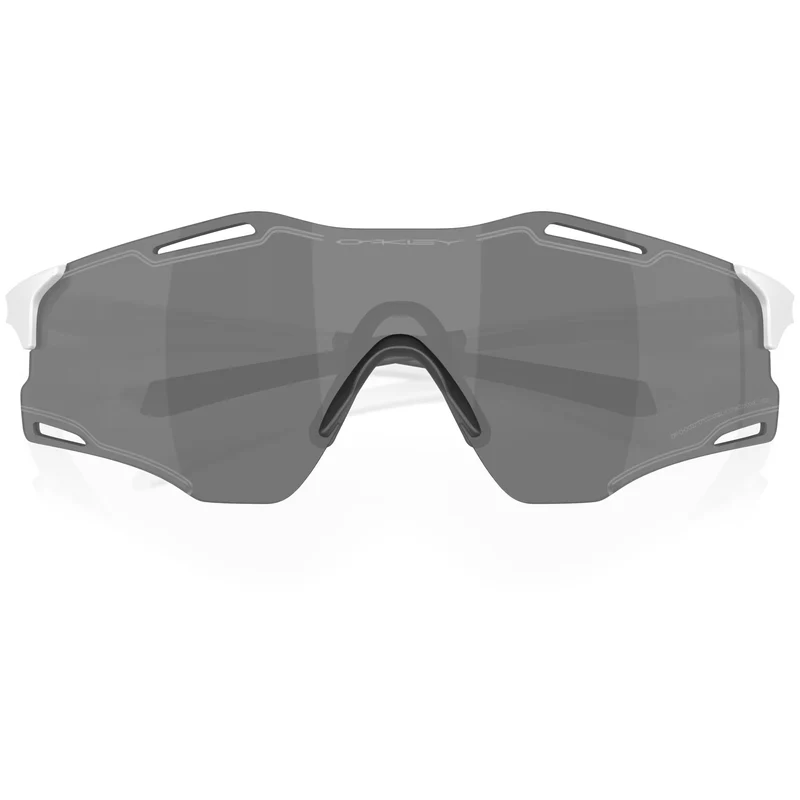 Occhiali Oakley Cybr Zero - Matt white iridium photochromic