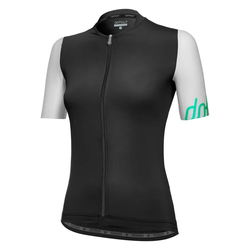 Maglia donna Dotout Crew - Nero verde