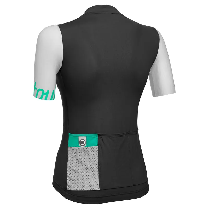 Maglia donna Dotout Crew - Nero verde