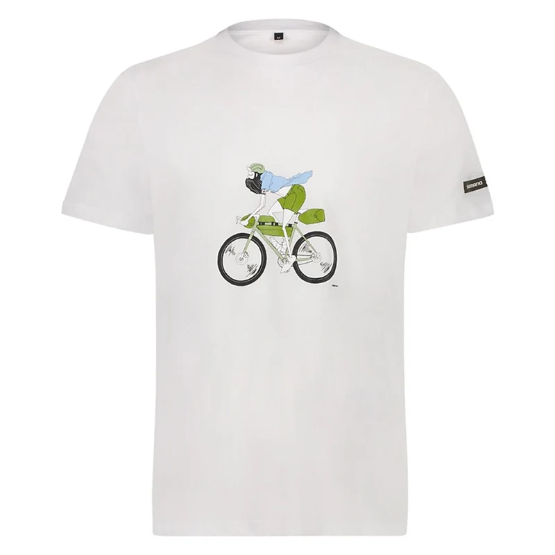 T-Shirt Shimano Sentiero LTD - Bianco