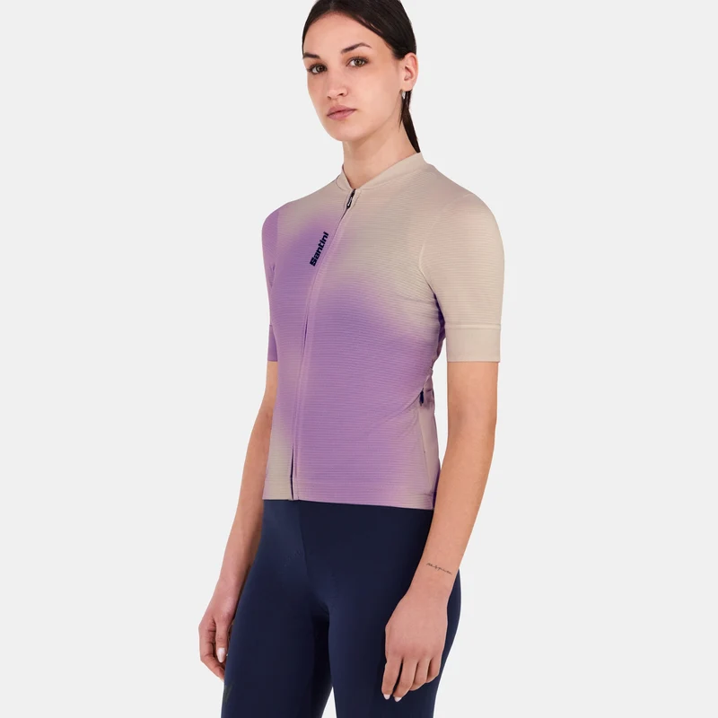 Maglia donna Santini Spot - Viola