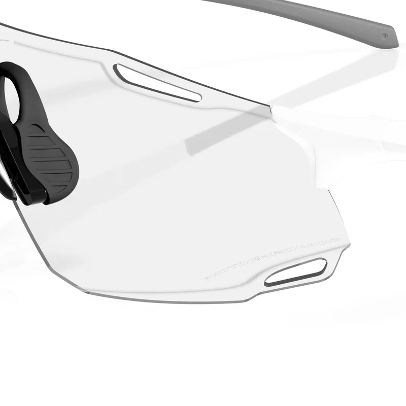 Occhiali Oakley Cybr Dyno - Matte white iridium photochromic