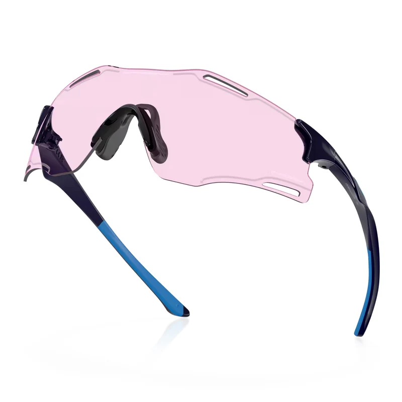 Occhiali Oakley Cybr Zero - Polished navy prizm low light