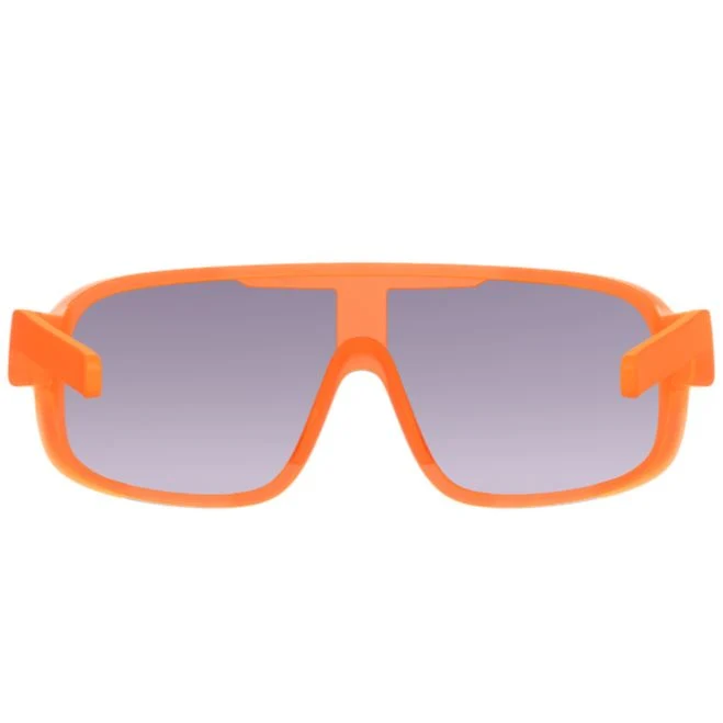 Occhiali Poc Aspire Mid - Fluo Orange Translucent Clarity Road Partly Sunny Gold