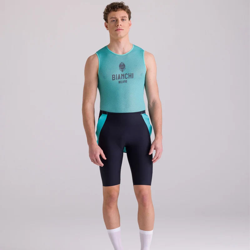 Maglia intima senza maniche Bianchi Milano Core - Celeste