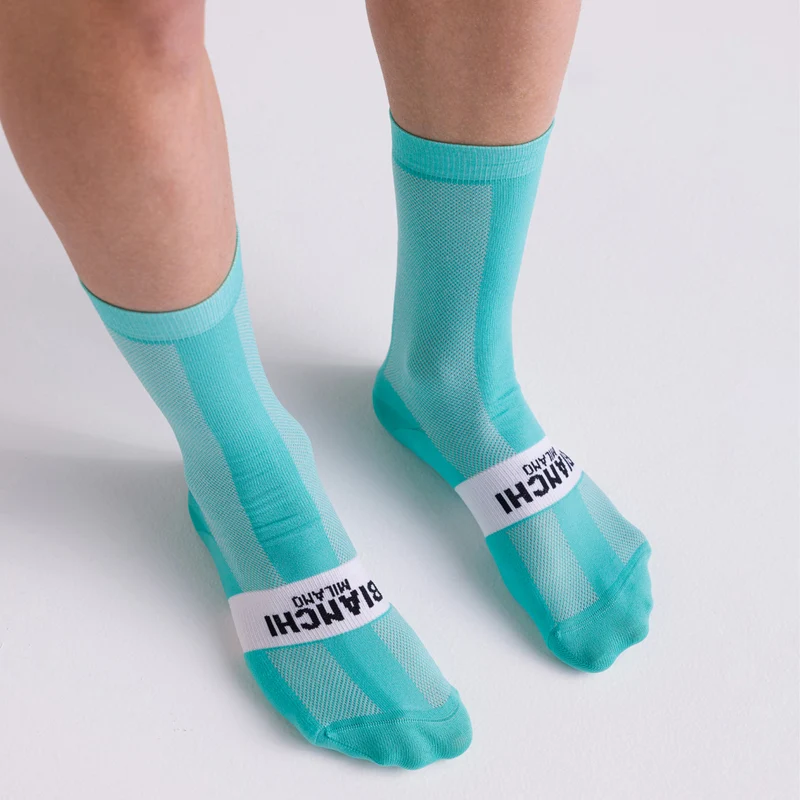 Calze Bianchi Milano Classic - Celeste