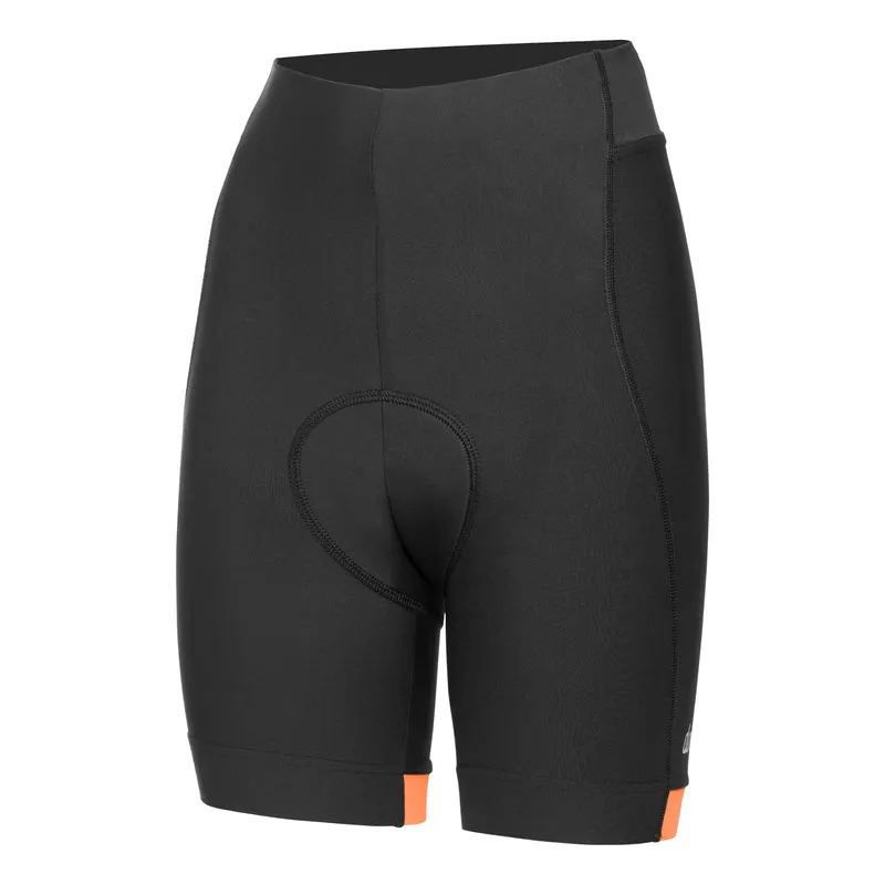 Pantaloncini donna Dotout Sprint Endurance - Nero arancio