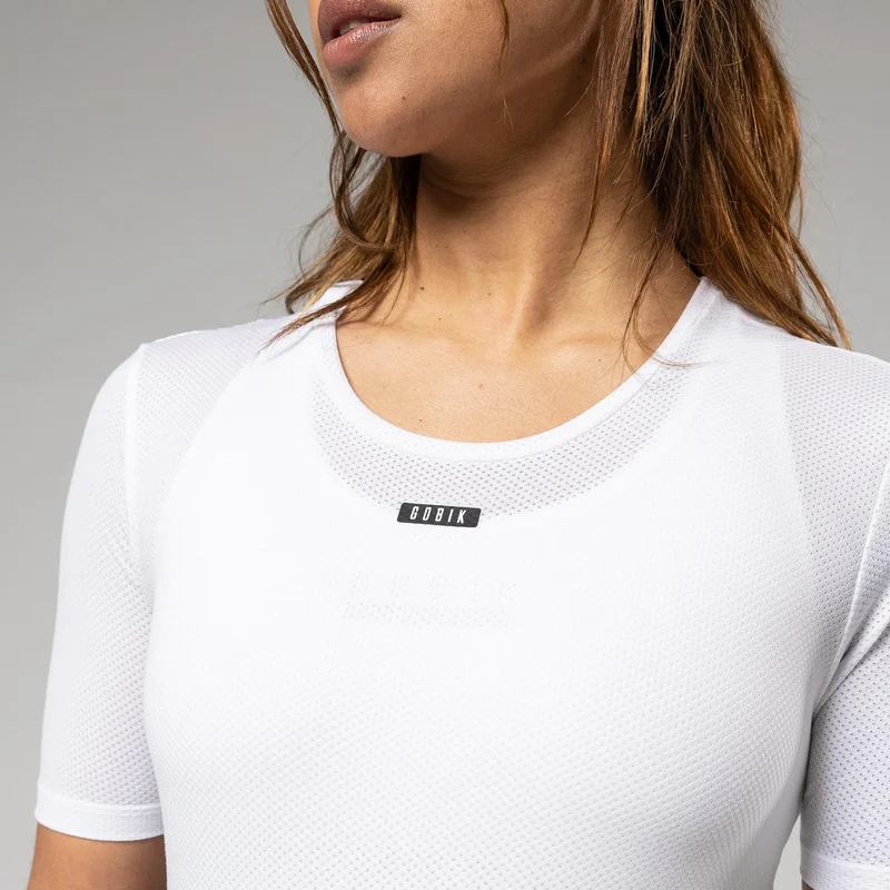 Maglia intima donna Gobik Cell Skin Hakuba - Bianco