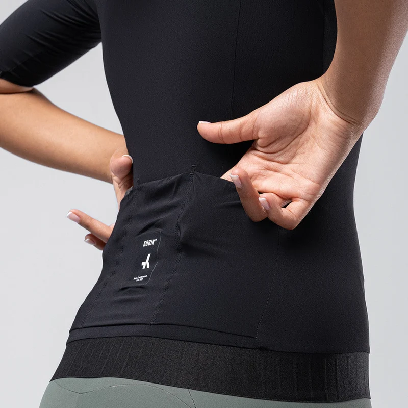 Maglia Gobik Cx Solid Jasper - Nero