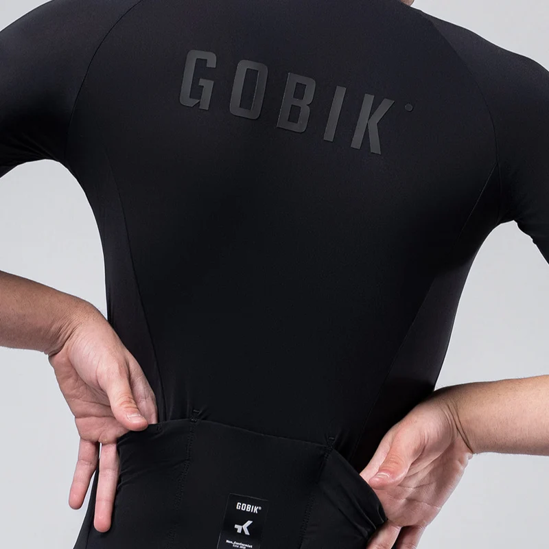 Maglia Gobik Cx Solid Jasper - Nero
