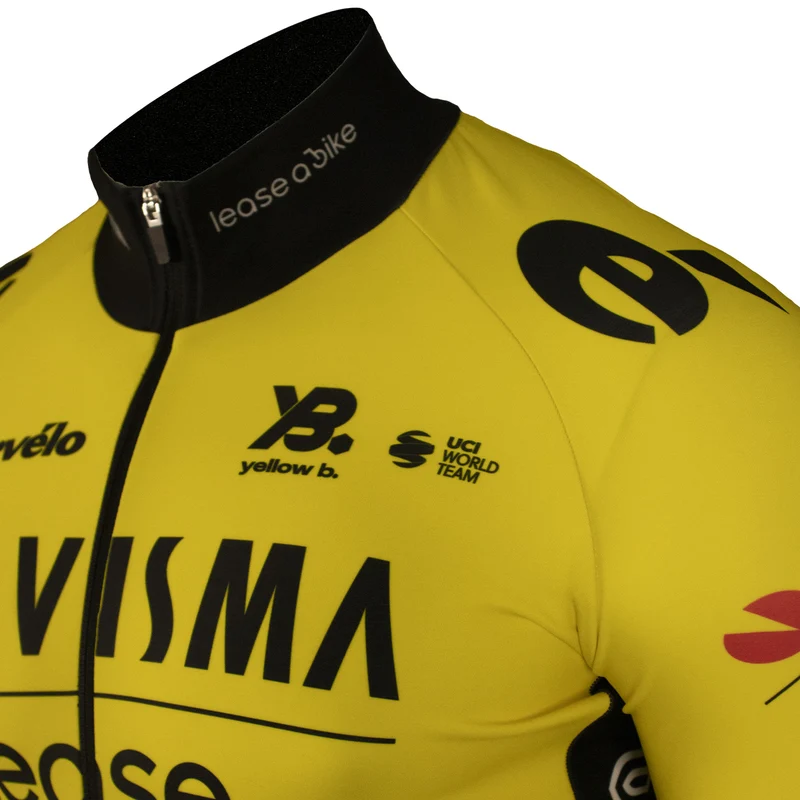 Maglia maniche lunghe Team Visma Lease a bike 2025 Premium