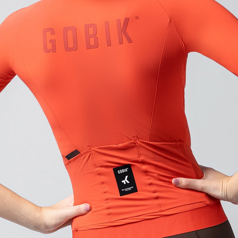 Maglia Gobik Cx Solid Boynton - Rosso