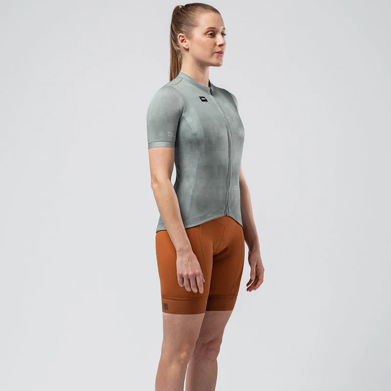 Maglia donna Gobik Stark Cedar Check - Verde