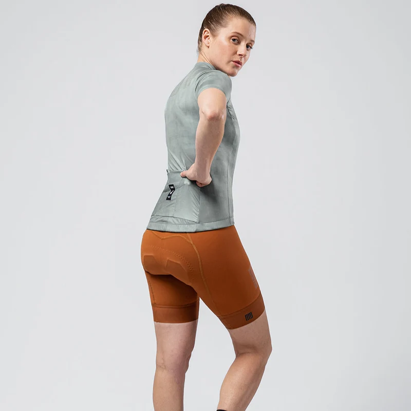 Maglia donna Gobik Stark Cedar Check - Verde