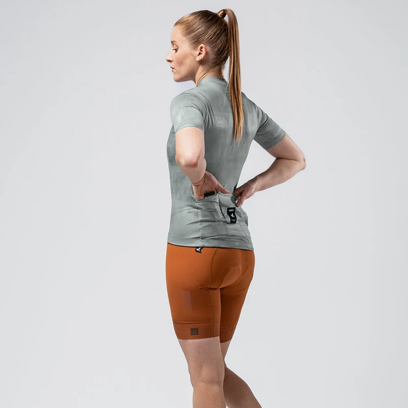 Maglia donna Gobik Stark Cedar Check - Verde