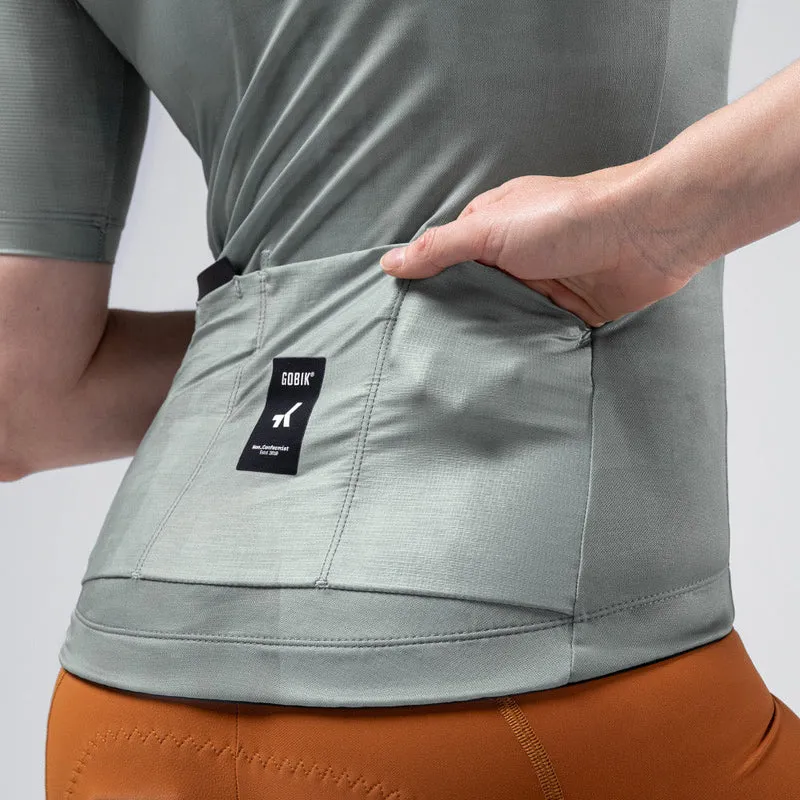 Maglia donna Gobik Stark Cedar Check - Verde