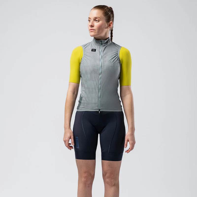 Gilet donna Gobik Plus 2.0 Cedar check - Verde
