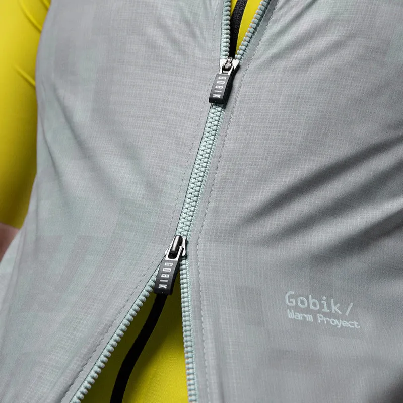Gilet donna Gobik Plus 2.0 Cedar check - Verde