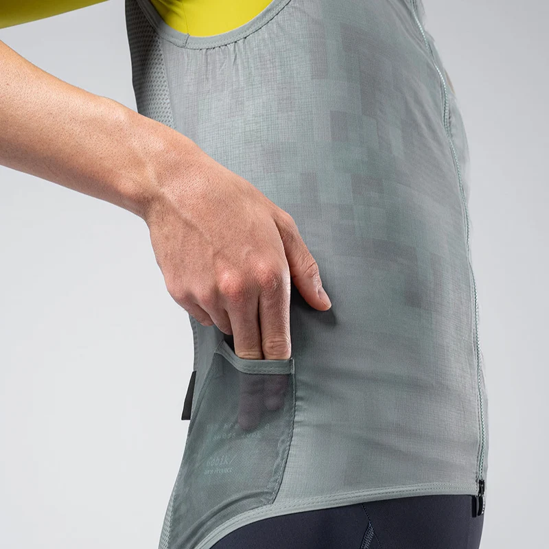 Gilet Gobik Plus 2.0 Cedar Check - Verde