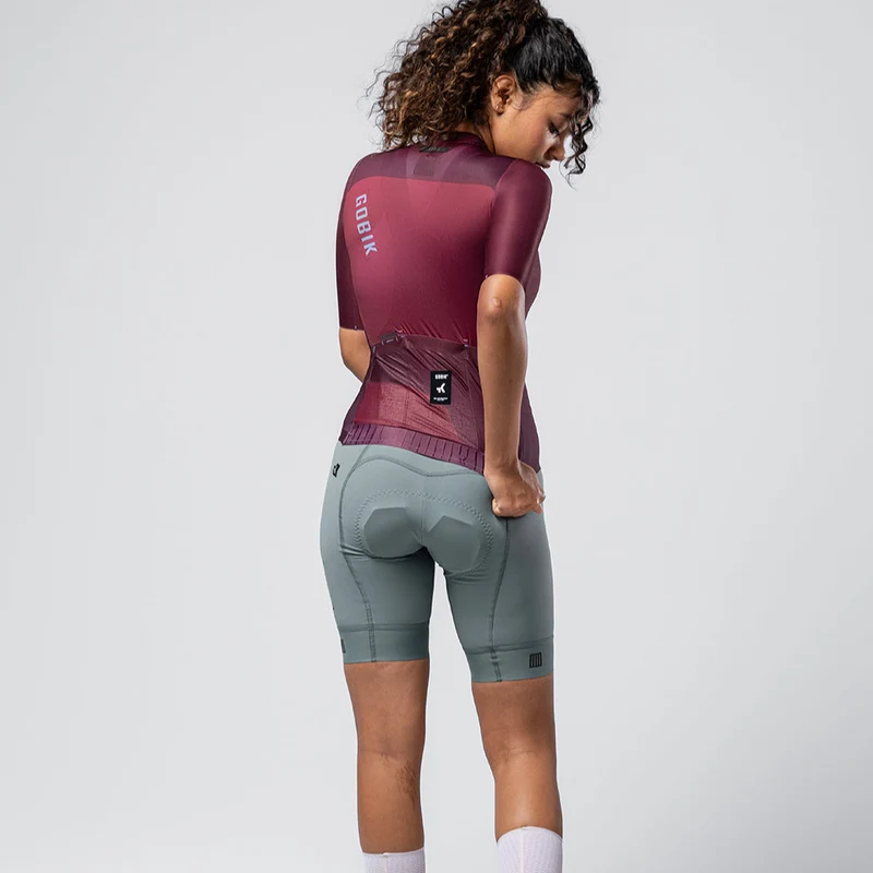 Maglia donna Gobik Attitude 2.0 Barossa - Bodeaux