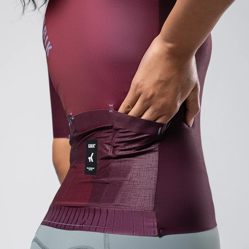Maglia donna Gobik Attitude 2.0 Barossa - Bodeaux
