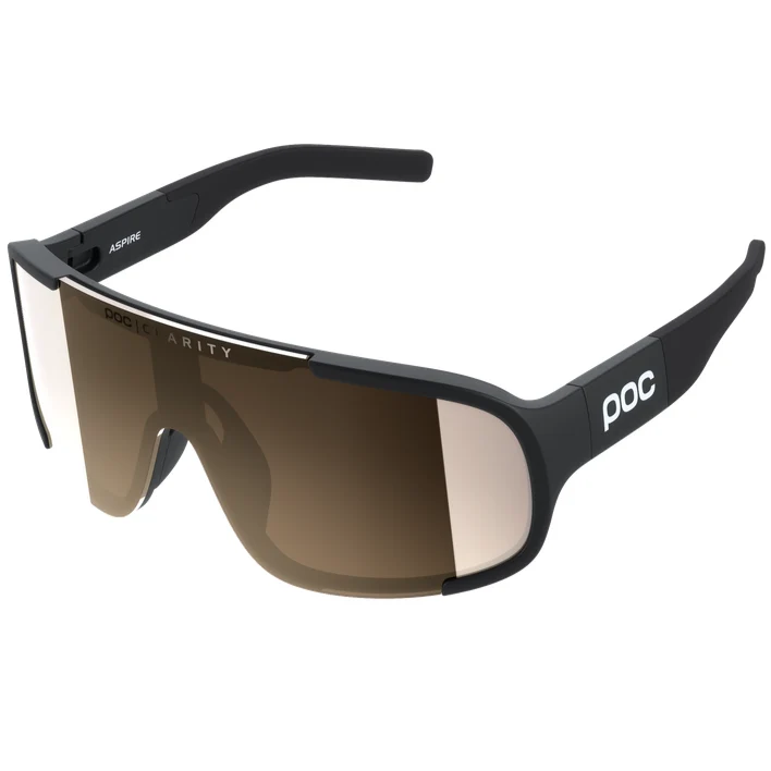 Occhiali Poc Aspire - Uranium Black Clarity Trail Partly Sunny Silver