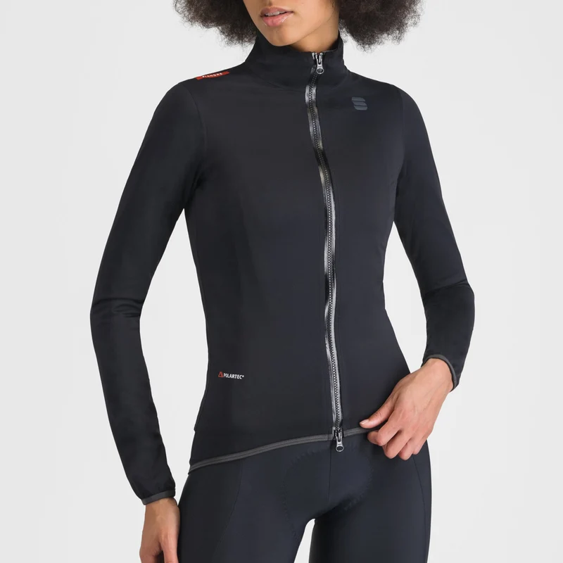 Giacca donna Sportful Fiandre Aqua - Nero