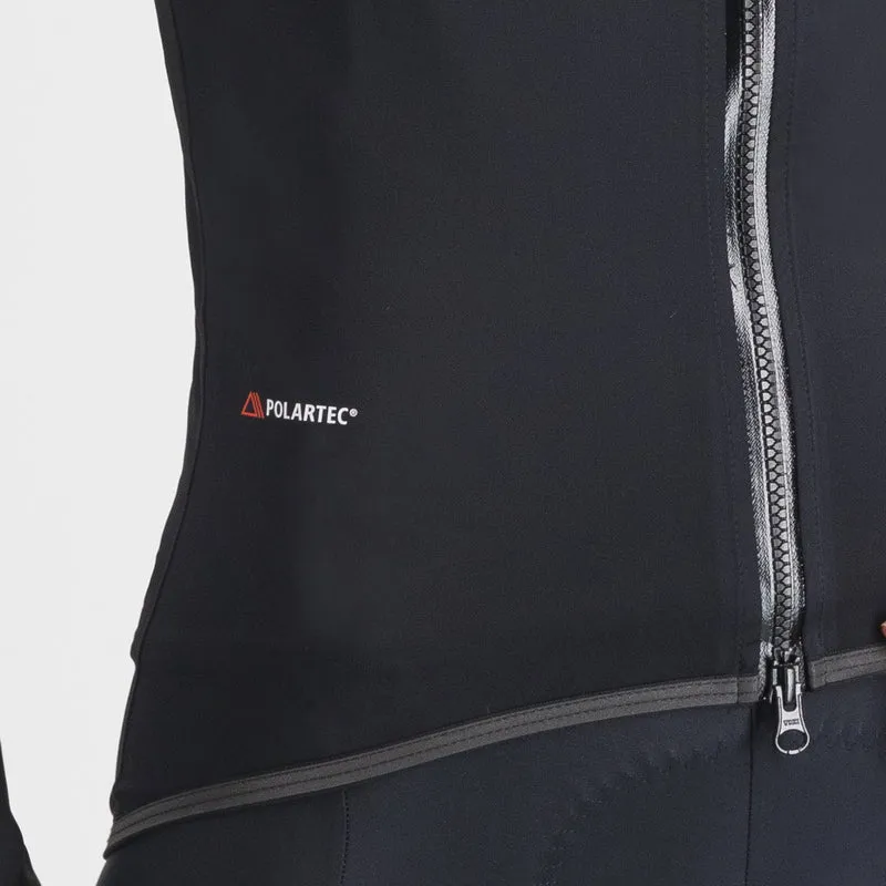 Giacca donna Sportful Fiandre Aqua - Nero