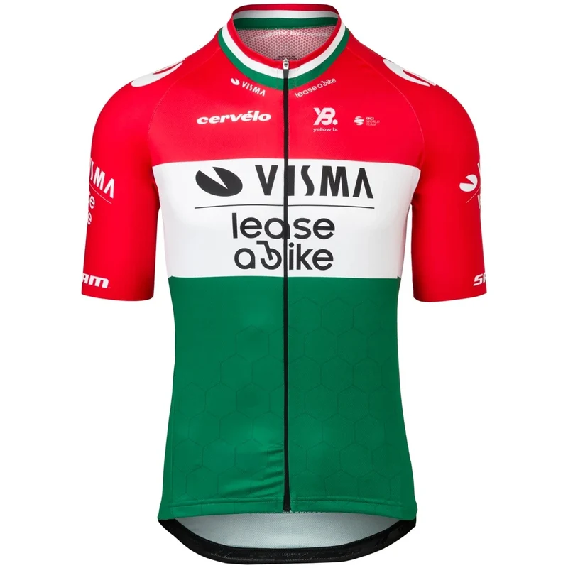 Maglia Team Visma Lease a bike 2025 - Campione Ungherese