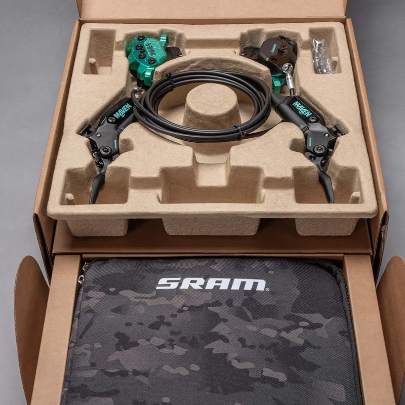 Kit freno a disco idraulico Sram Maven ultimate expert Teal - Splatter
